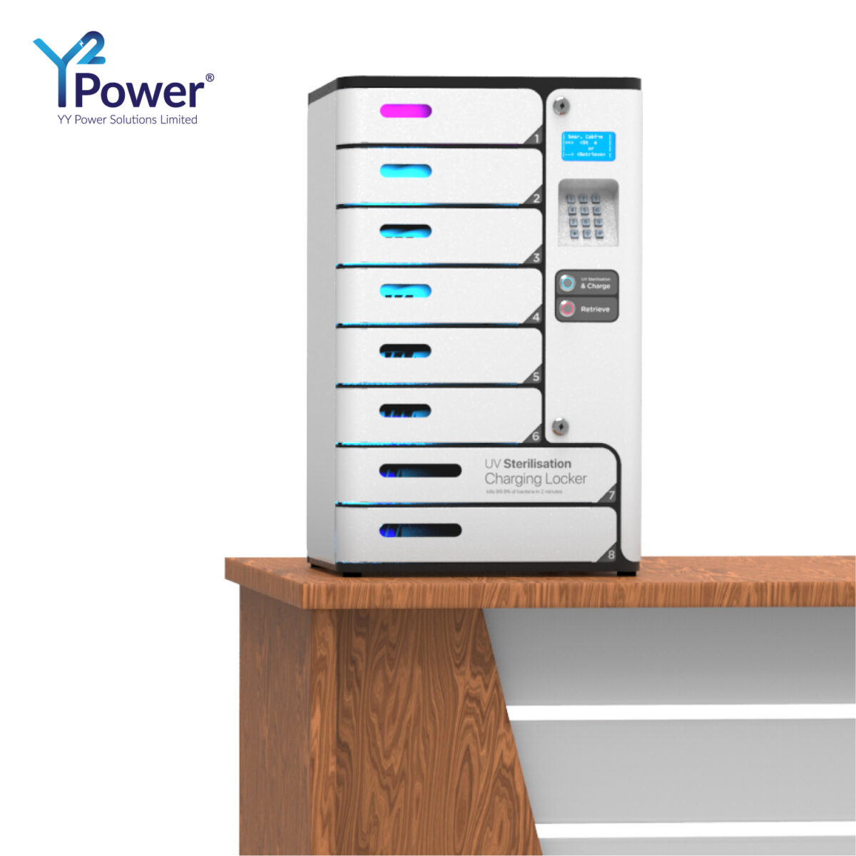 UVC Mobile Sanitizing & Charging Locker - Image 4