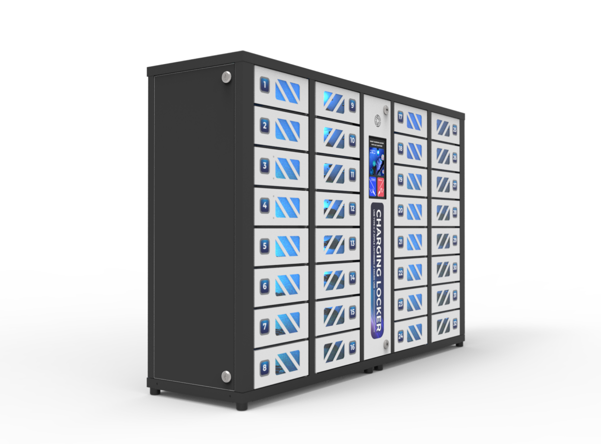 GIA 32 Bay Touchscreen Cell Phone Charging Locker - Image 5