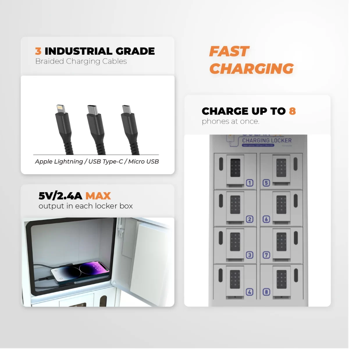 SOL Solar Powered Mobile Charging Locker - Image 6